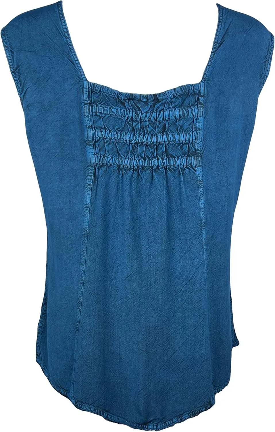Agan Traders 2025 Summer Sleeveless Embroidered Blouses for Women - Summer Fashion Bohemian Tops - Women's Blouses Tank Tops