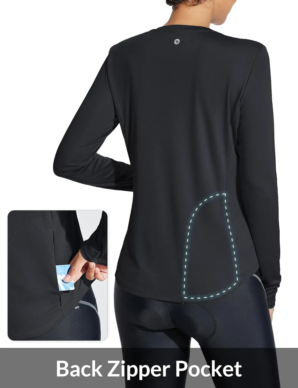 baleaf Women's UPF 50  Sun Shirts UV Protection Long Sleeve SPF Tops Lightweight Quick Dry Outdoor Clothing Pocket