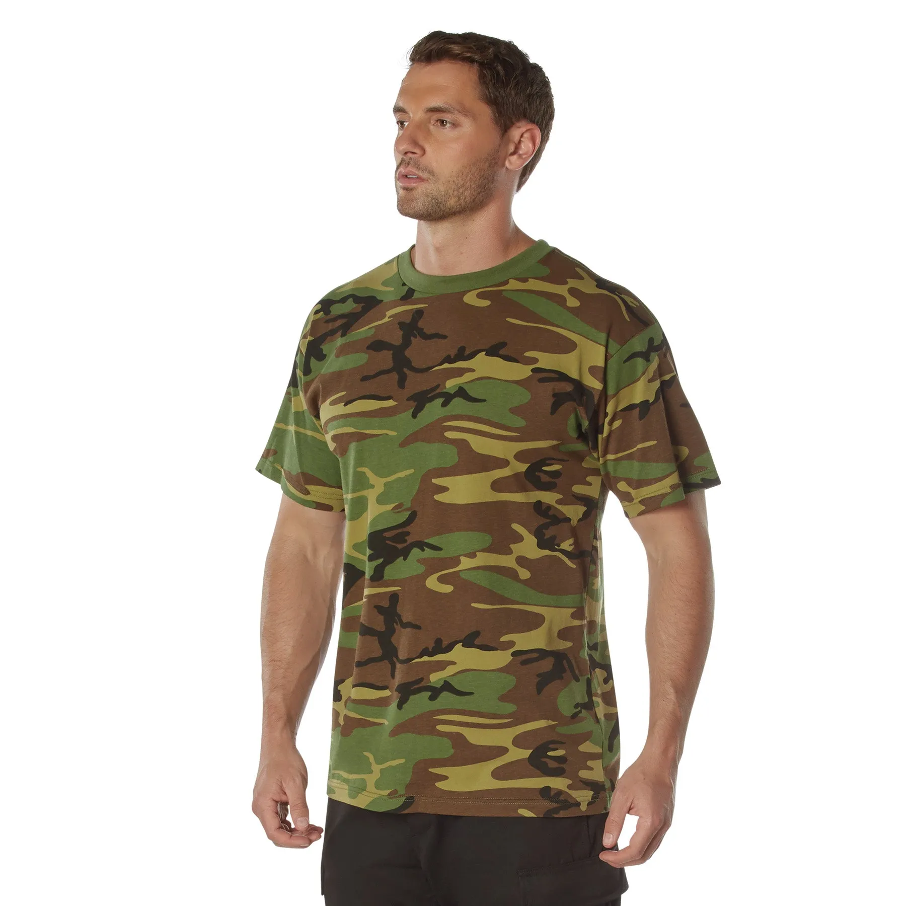 Camo Cotton T-Shirts