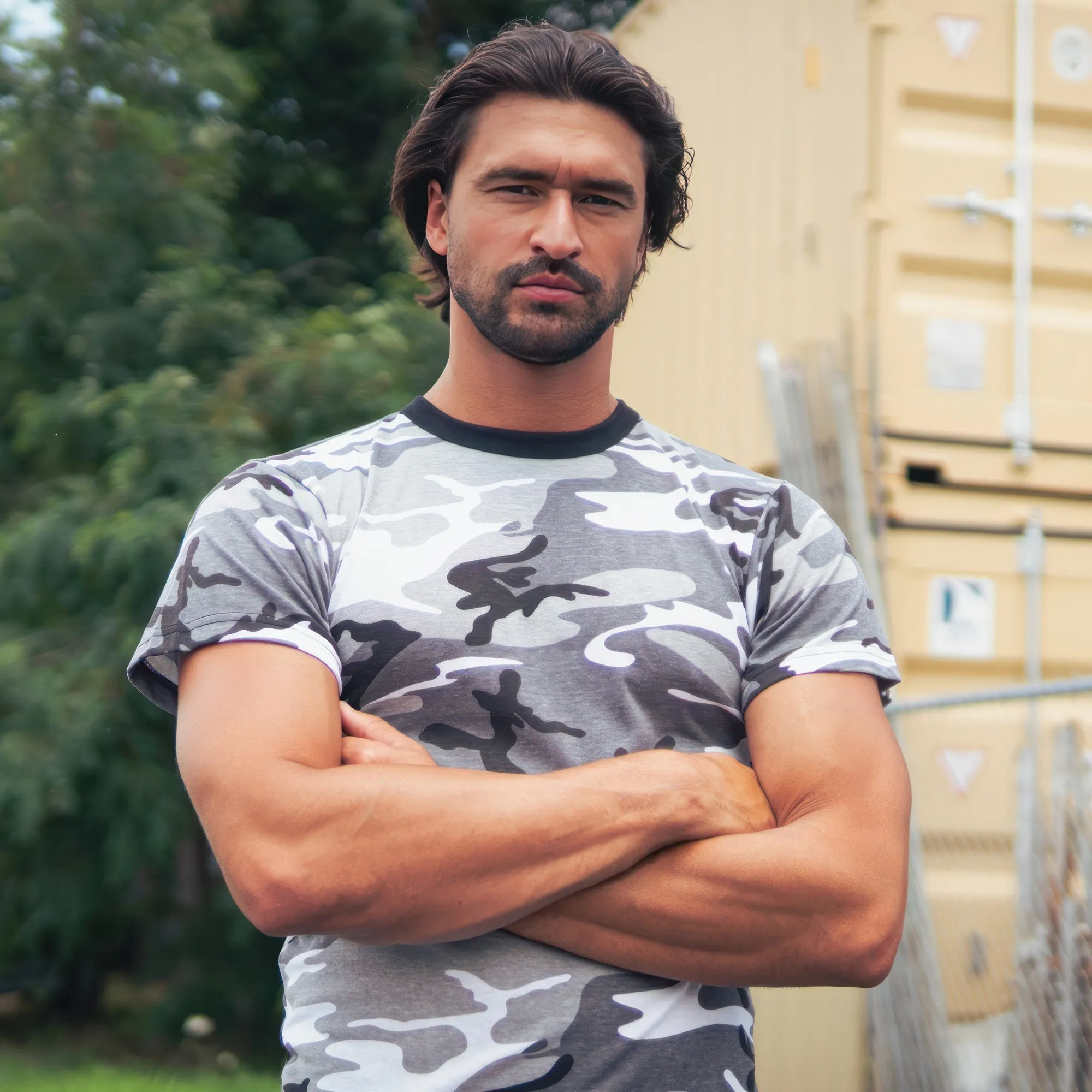 Camo Cotton T-Shirts