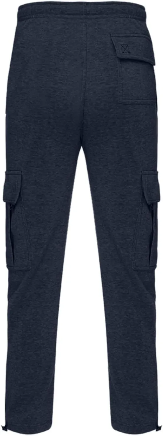 Cargo Pants for Men,Cargo Sweatpants for Men Big and Tall Running Pants Drawstring Work Pants Loose Fit Lounge Pants