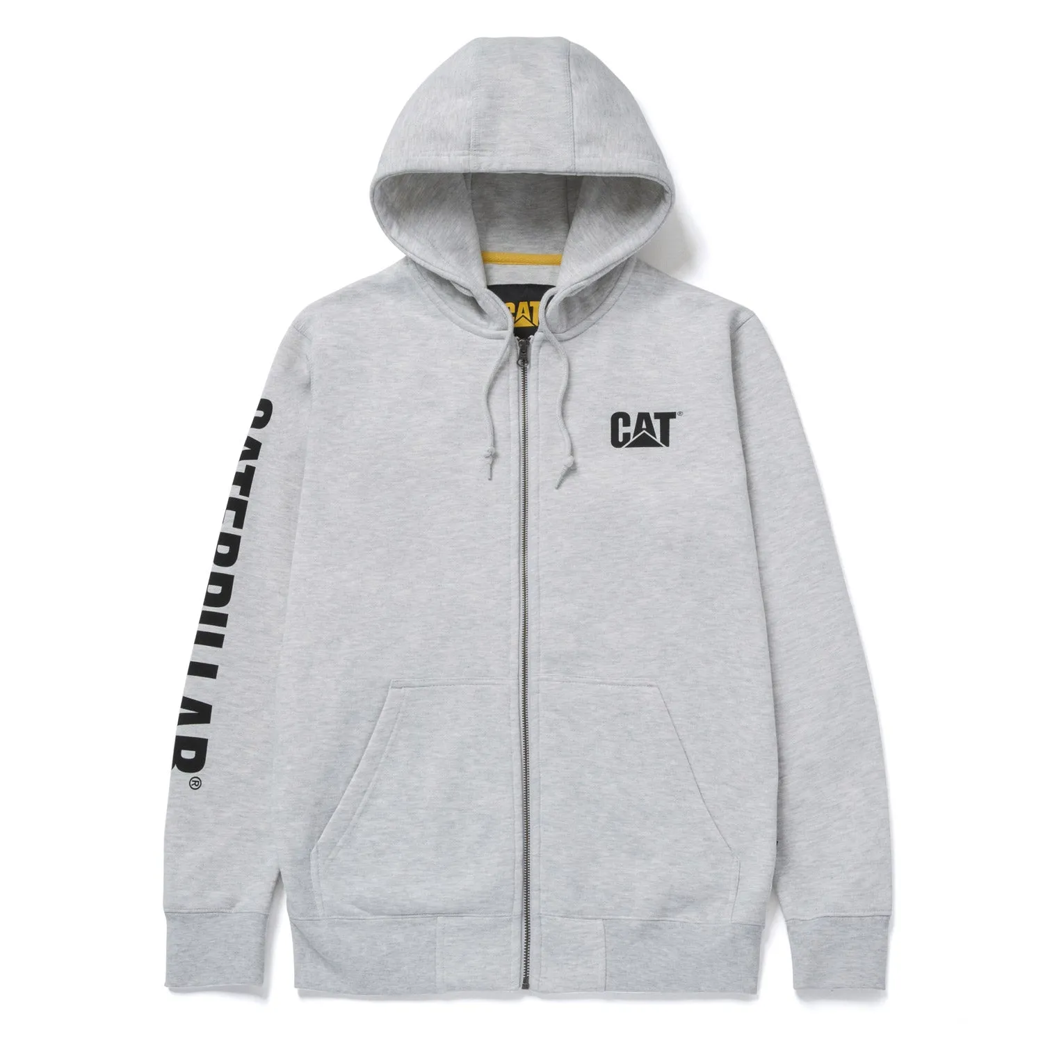 CAT Men's Full Zip Hooded Sweatshirt