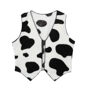 Cow Print Western Vest (Child)