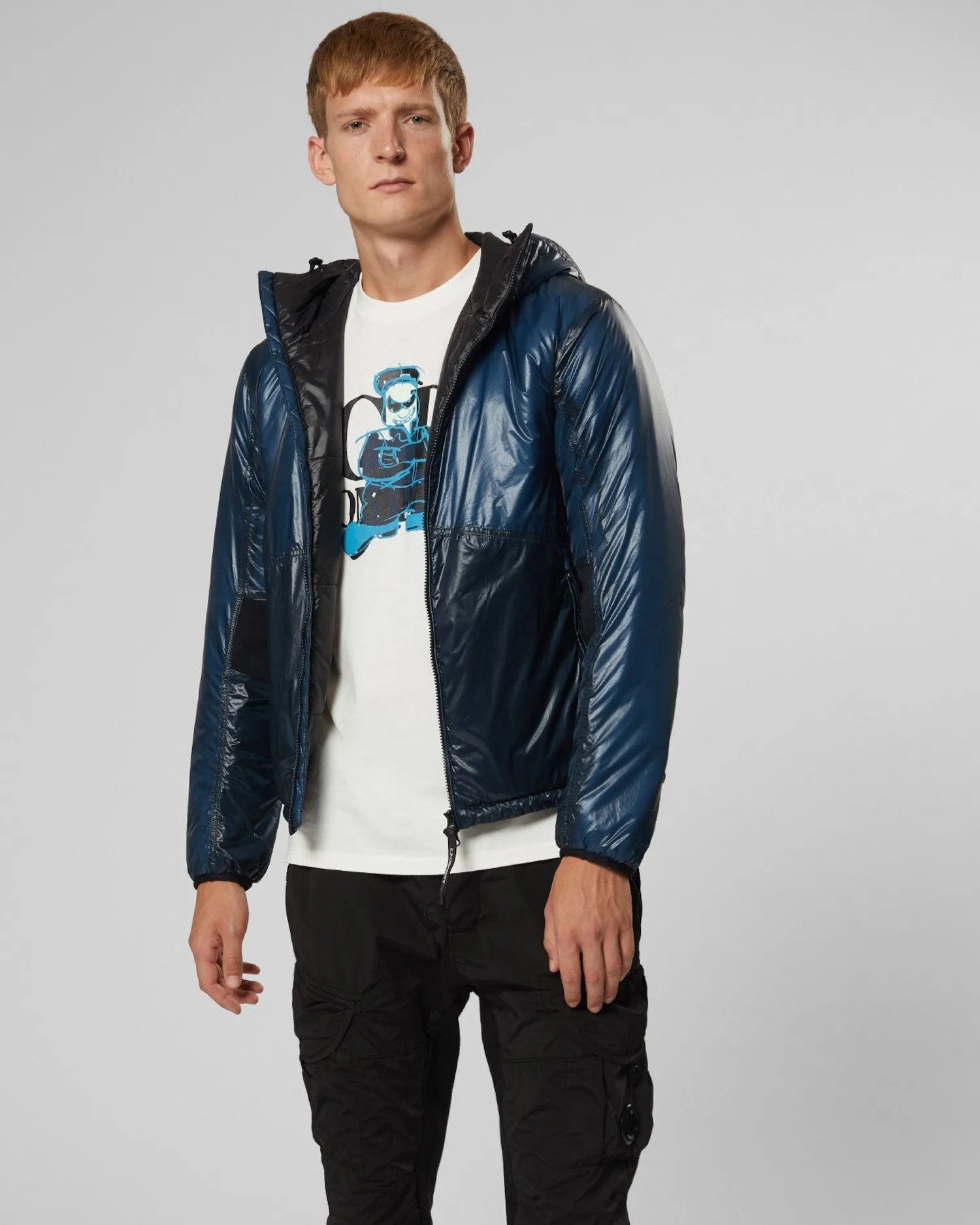 C.P. COMPANY OUTLINE GOGGLE MEDIUM JACKET Mens Apparel
