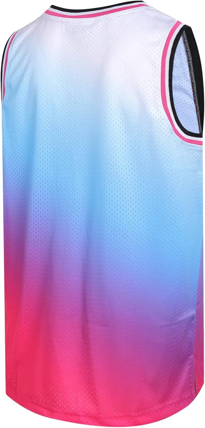 DEHANER Blank Mens Basketball Jersey Mesh Training Practice Athletic Sports Shirts Team Uniforms Fans Outfits Tops