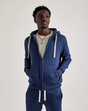 DH Essentials Basic Full-Zip Fleece Hoodie
