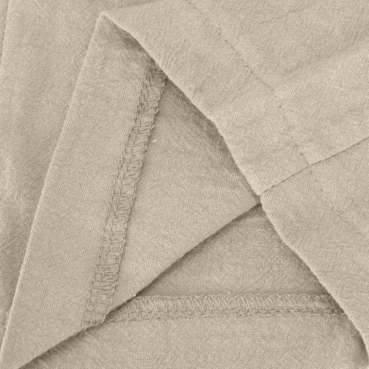 Dressy Casual Linen Pants for Women Comfy Cotton Pant Summer Beach Pants Drawstring Elastic Waist Straight Trousers