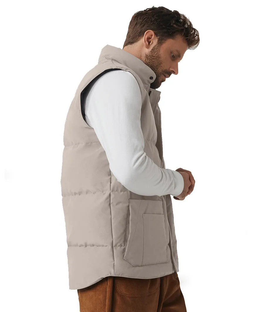 Freestyle Crew Vest  Mens Limestone