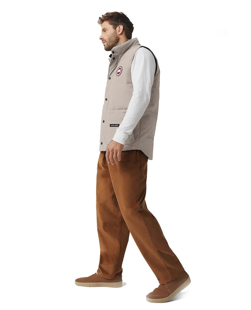 Freestyle Crew Vest  Mens Limestone