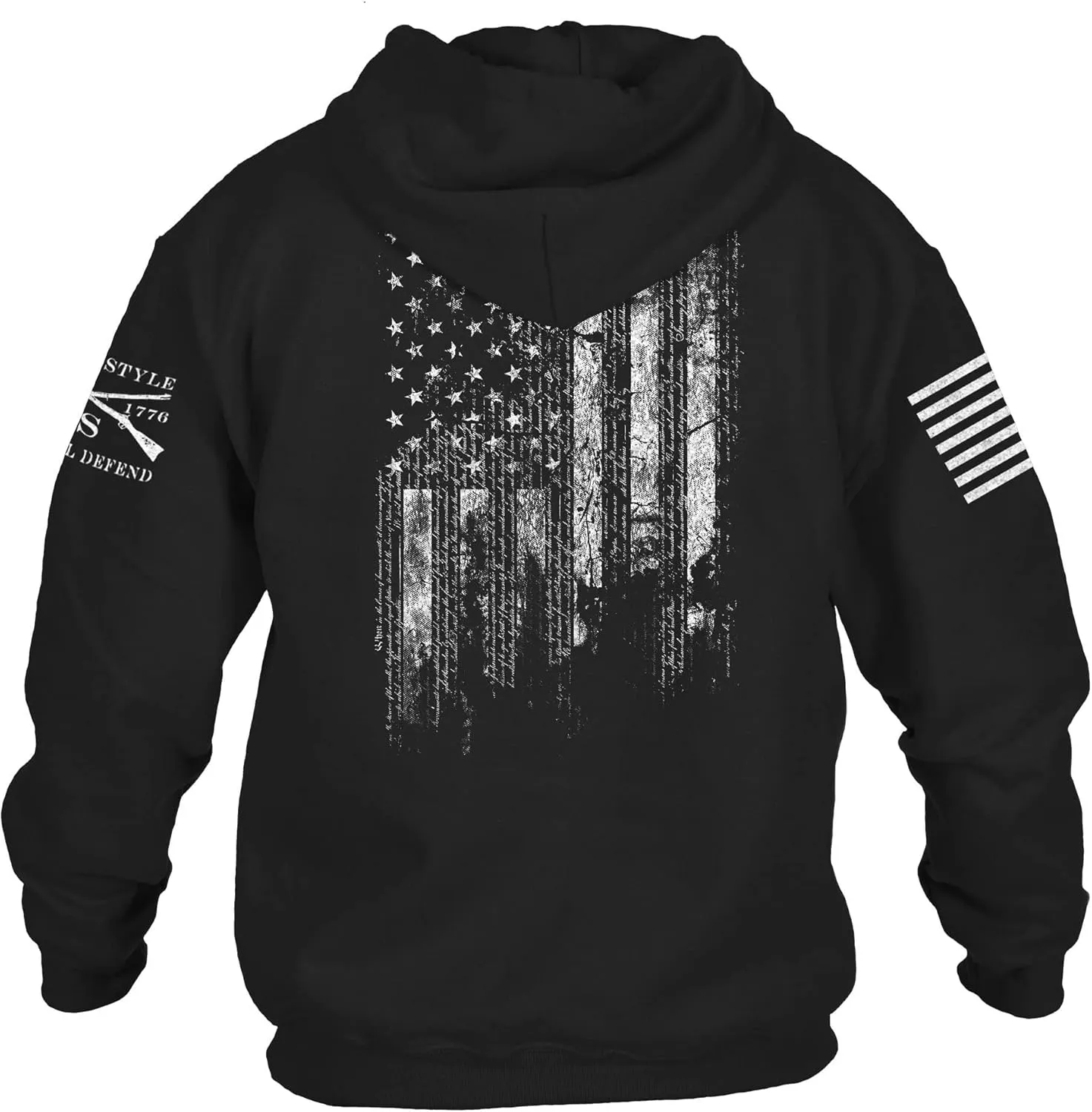Grunt Style 1776 Flag Hoodie