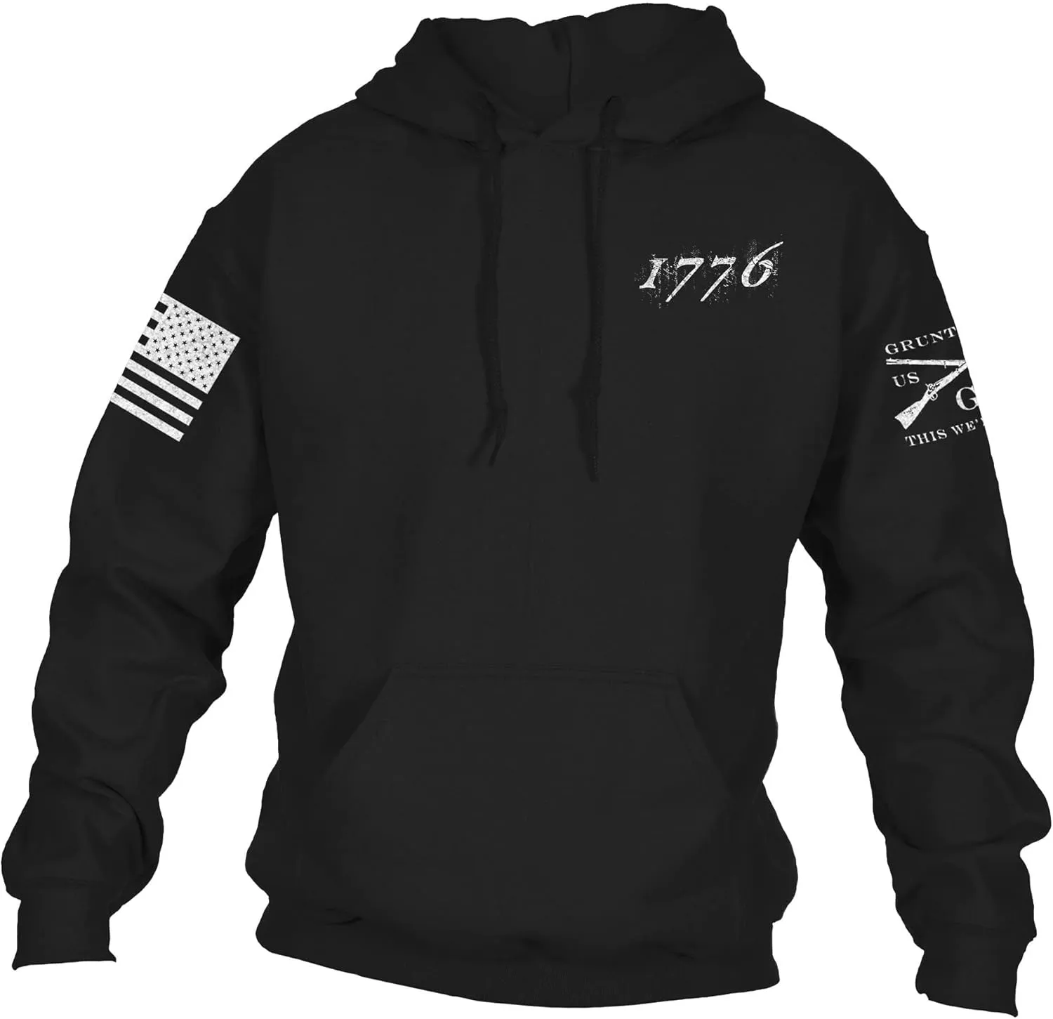 Grunt Style 1776 Flag Hoodie