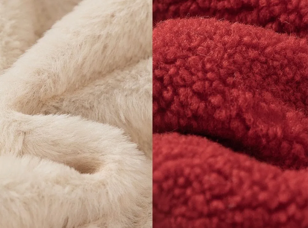 Headphone Bear Winter Plush Jacket