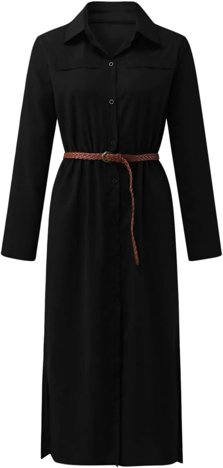 HGOOGY Boho Maxi Dresses for Women 2023 Ruched Flowy Polka Dot Dress Plus Size Modest Long Slim Fit A-Line Sundress