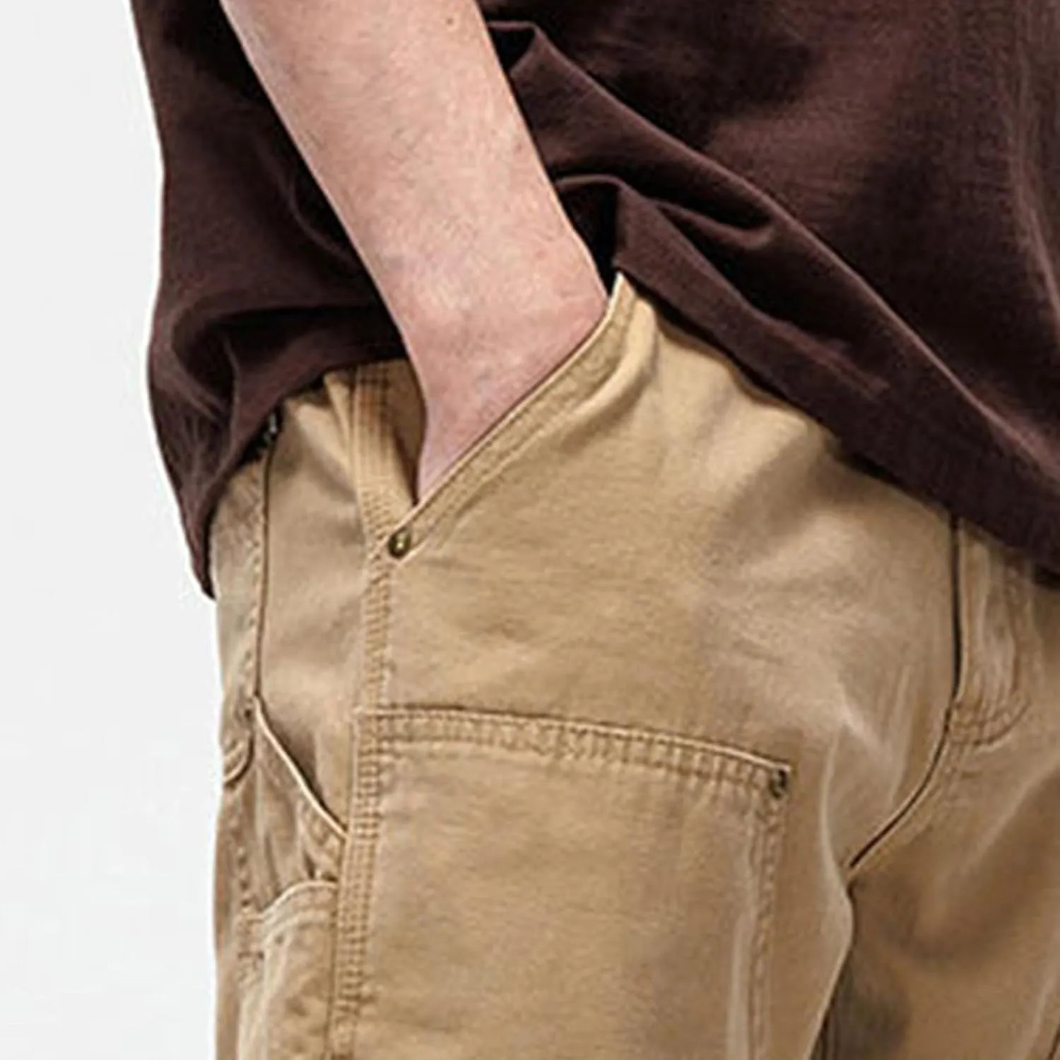 JEShifangjiusu Mens Pants Cargo Joggers Sweatpants Cotton Elastic Waist Trousers Casual Slim Fit Chino Trousers With Pockets