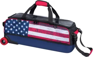 KR Strikeforce Dye Sub Slim Triple Tote - American Flag