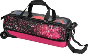 KR Strikeforce Dye Sub Slim Triple Tote - Pink Ribbons
