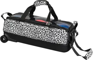 KR Strikeforce Dye Sub Slim Triple Tote - White Leopard