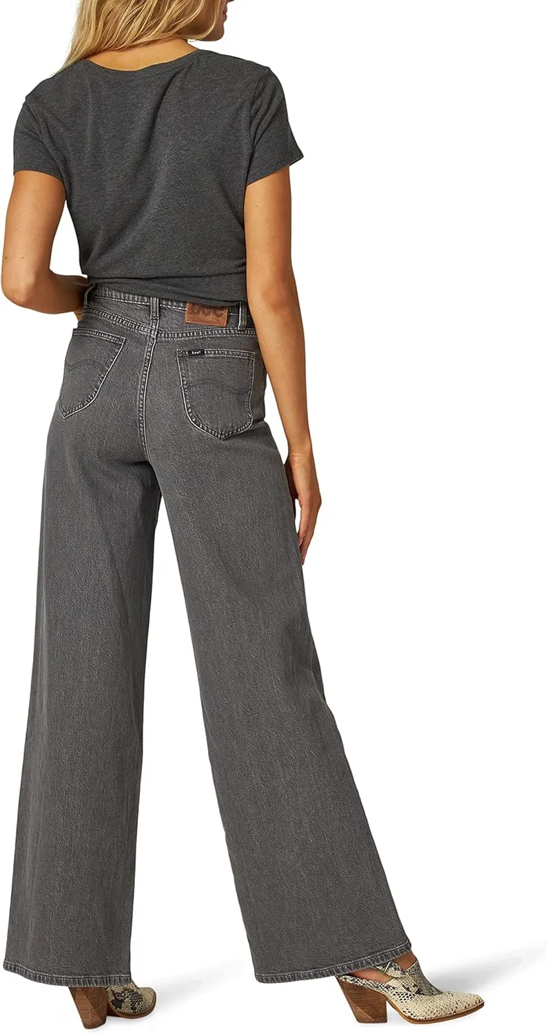 Lee Women's High Rise Wide Leg Slouch Jean