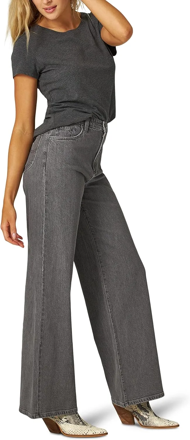 Lee Women's High Rise Wide Leg Slouch Jean