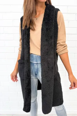 Long Teddy Vest