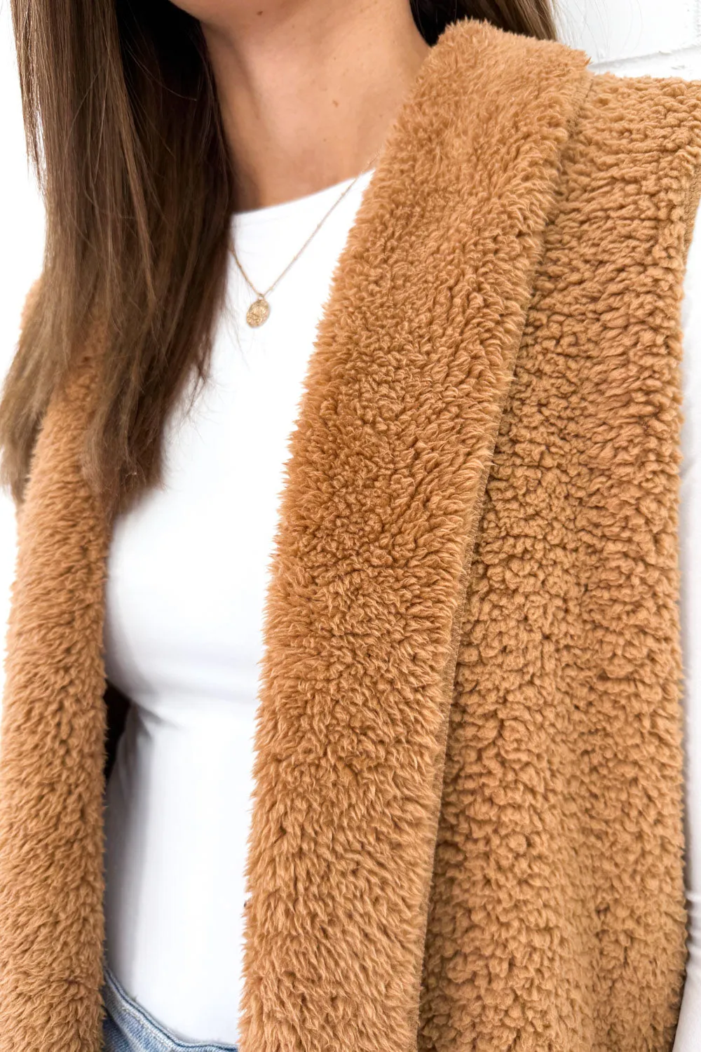 Long Teddy Vest
