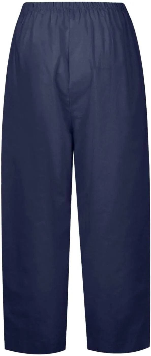 Loose Fit Linen Pants for Women 2024 Casual Summer Comfy Wide Leg Palazzo Pants Lounge Yoga Beach Pants with Pockets