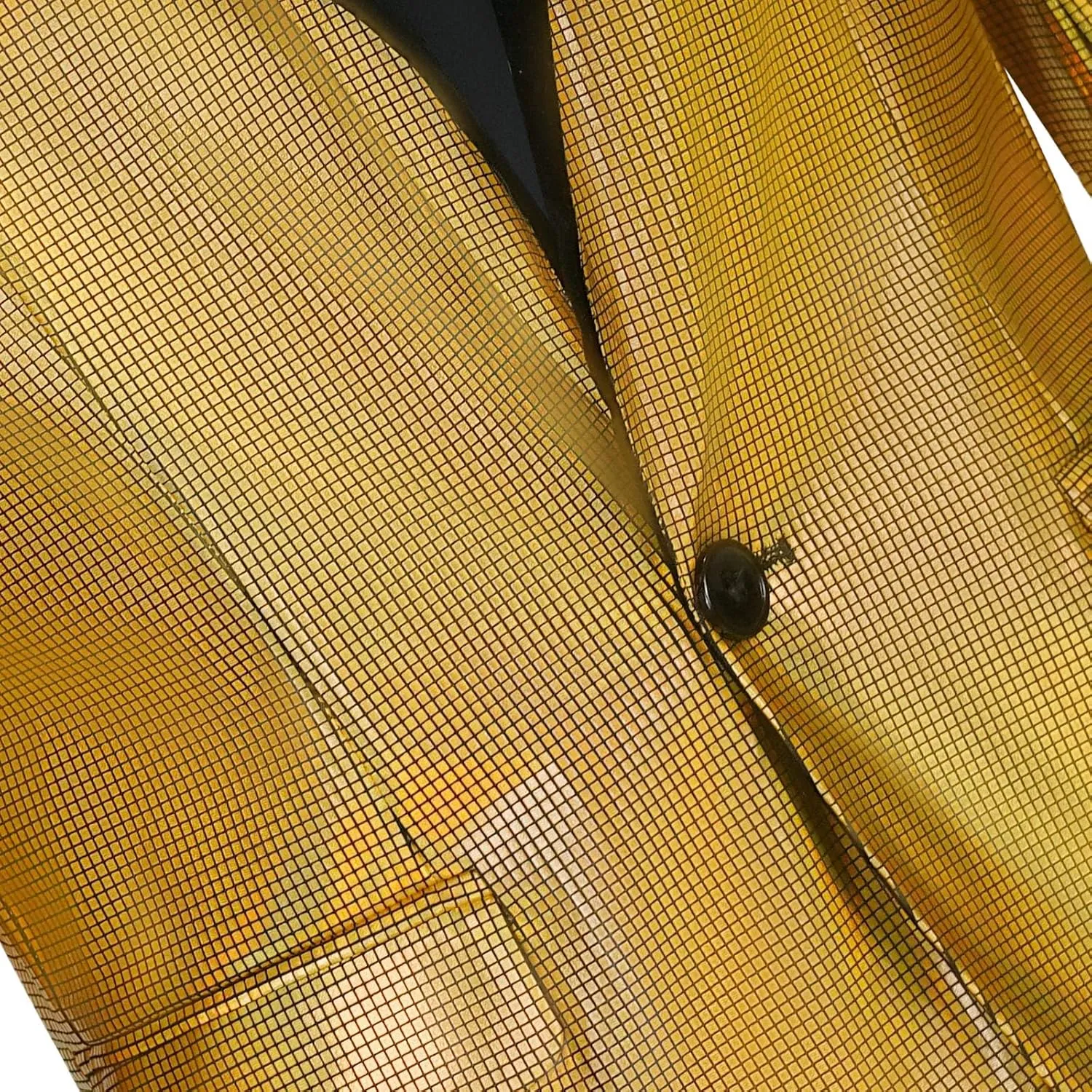 Mens 70s Disco Outfits Set Shiny Sequin Suit and Pants Halloween Costume