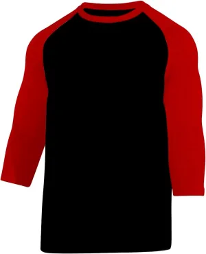 Men's Casual Classic Raglan Basic Soft Cotton 3/4 Long Sleeve Sports Baseball Jerseys T Shirts