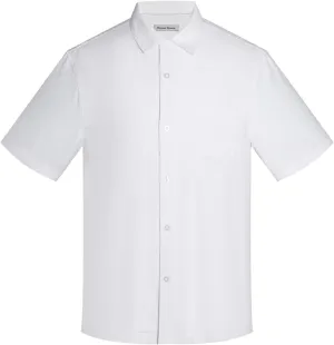 Men's Silk Hawaiian Short Sleeve Button Down Shirt Casual Tropical Holiday Beach Shirts