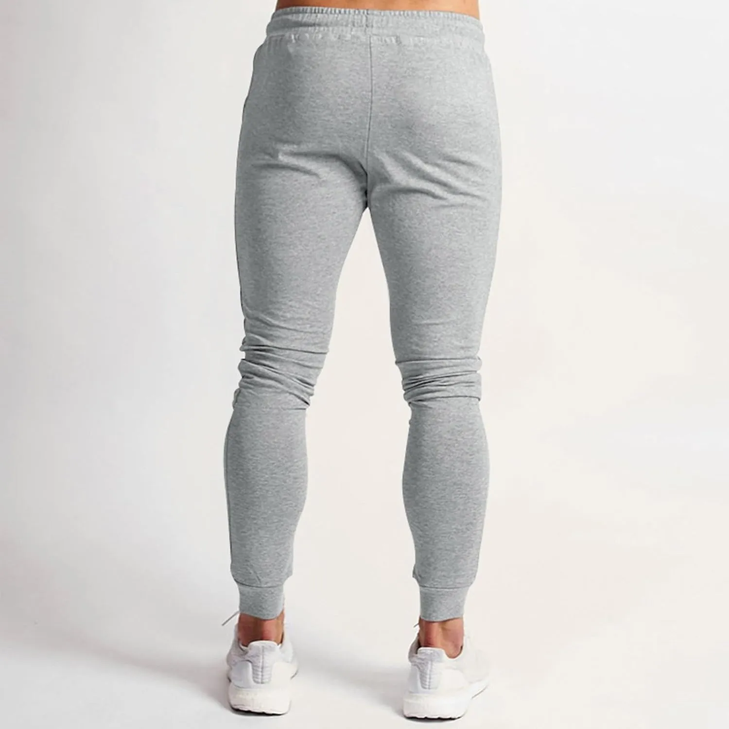 Mens Slim Fit Joggers Stretch Tapered Sweatpants Skinny Golf Athletic Workout Gym Training Pants with Pockets