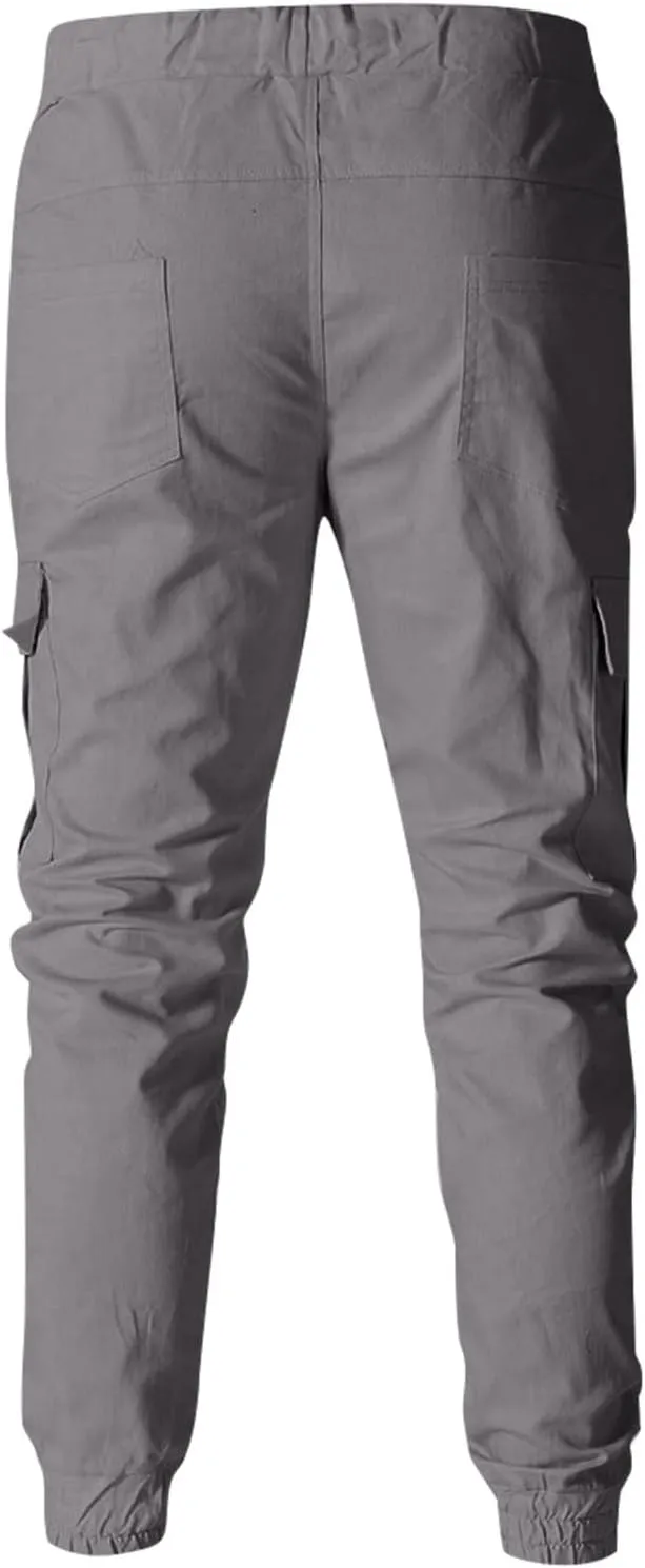 Men's Sports Casual Jogging Trousers Lightweight Hiking Work Pants Outdoor Pant