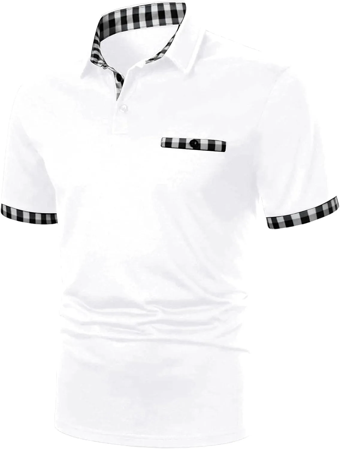 Mens Tops Casual Stylish Men's Business Slim Casual Shirt Long Sleeve Shirt Long Sleeve Tees for Men Men's Quarter