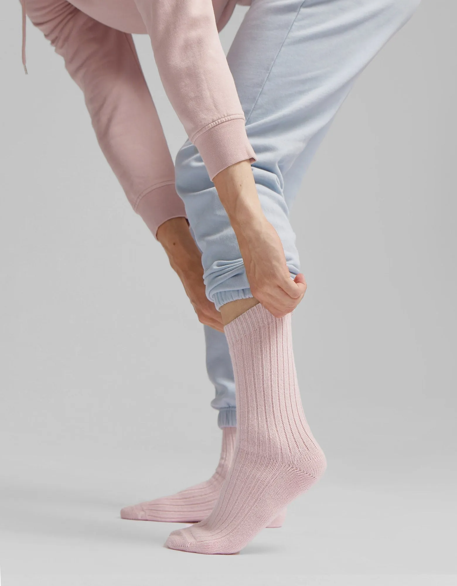 Merino Wool Blend Sock - Honey Beige
