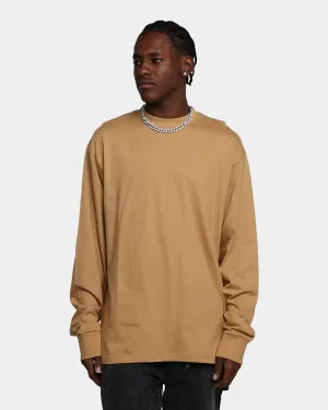 MNML Every Day Long Sleeve T-Shirt Khaki