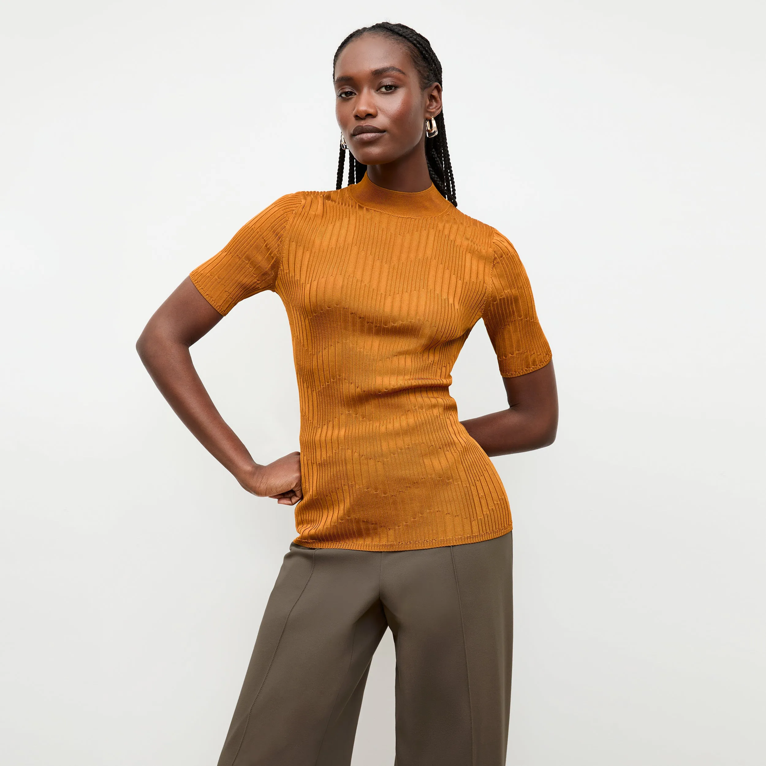 Montean Top - Cascade Knit :: Caramel