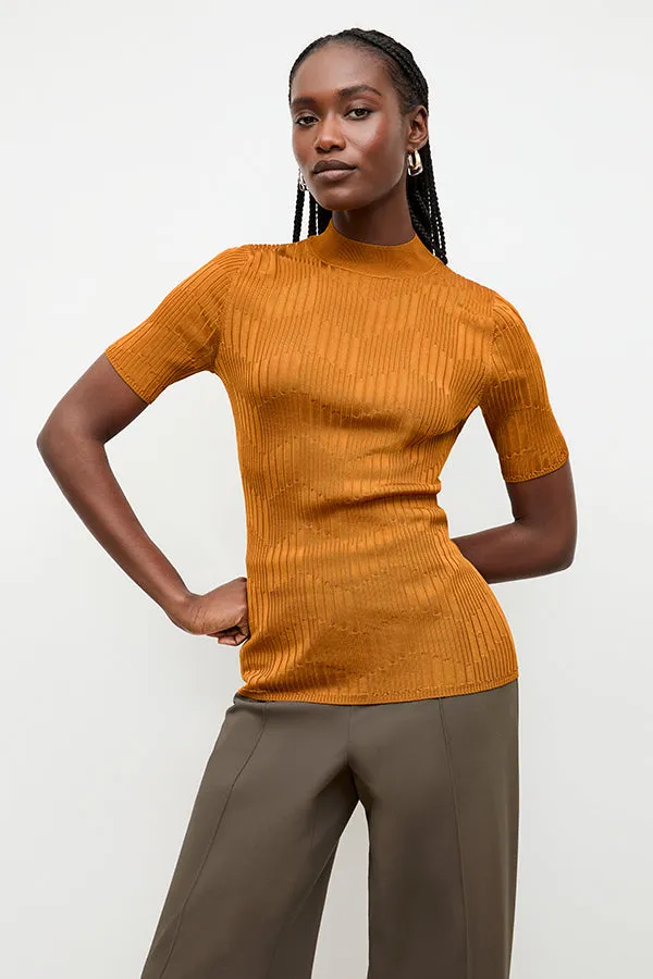 Montean Top - Cascade Knit :: Caramel