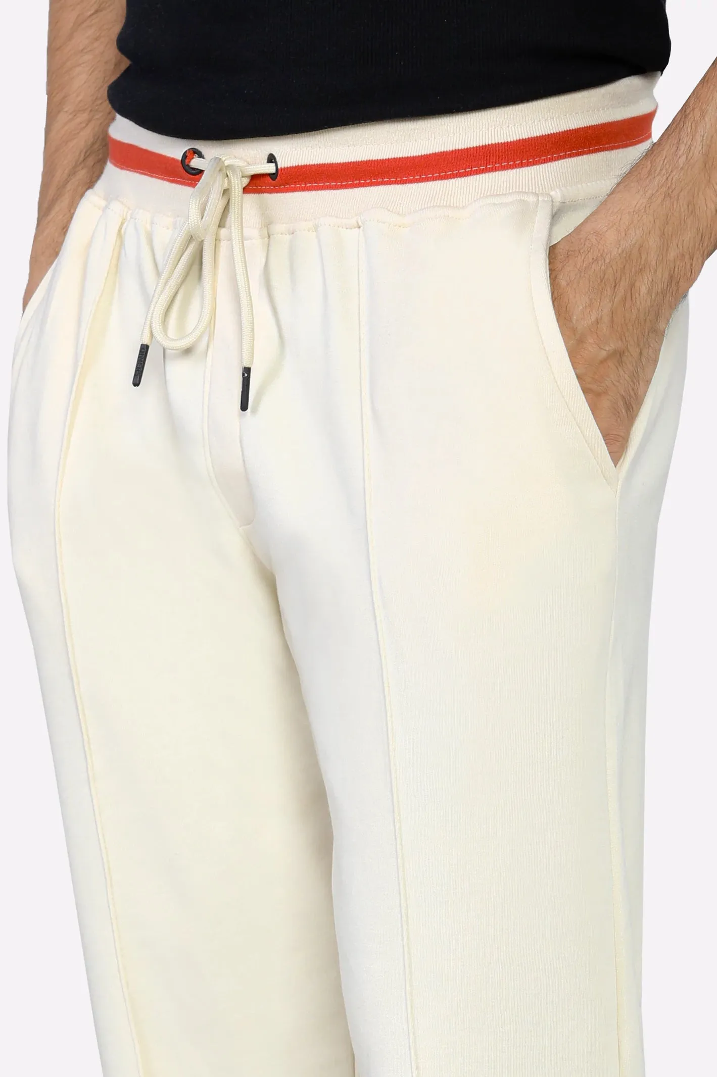 Off White Causal Knitted Trouser