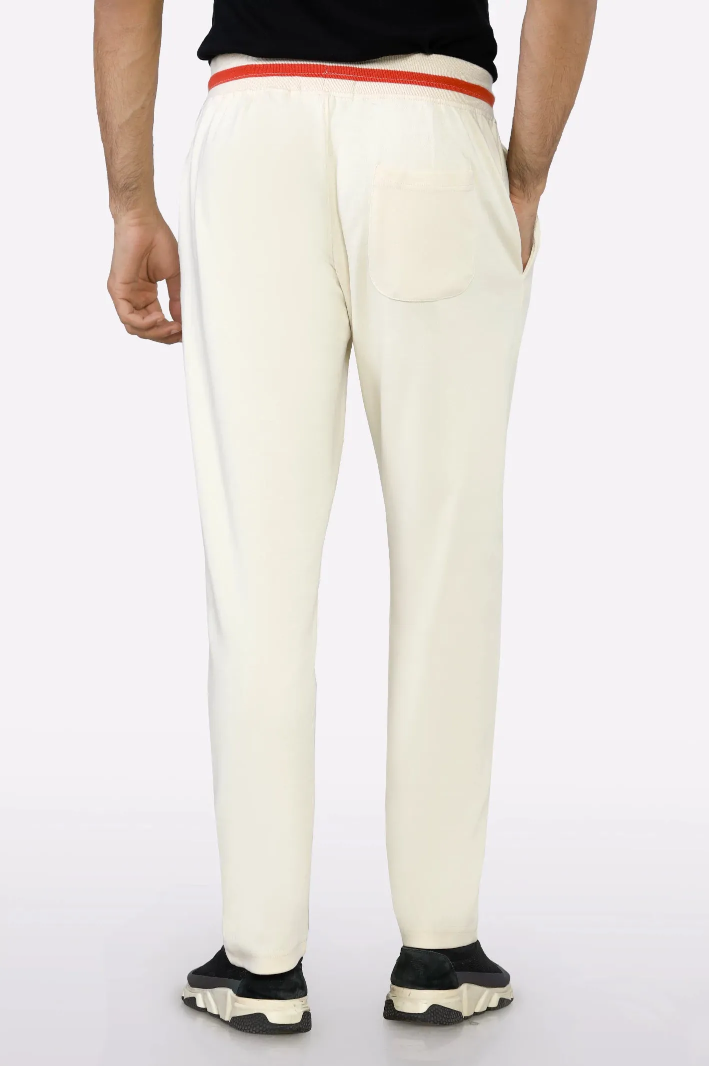 Off White Causal Knitted Trouser