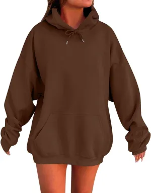 Oversized Hoodies for Women Winter Cotton Sweatshirts Pullover 2024 Fashion Tops Trendy Outfits