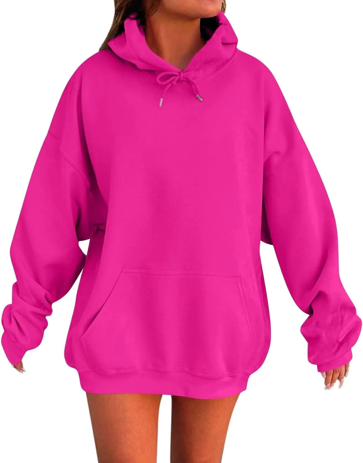 Oversized Hoodies for Women Winter Cotton Sweatshirts Pullover 2024 Fashion Tops Trendy Outfits