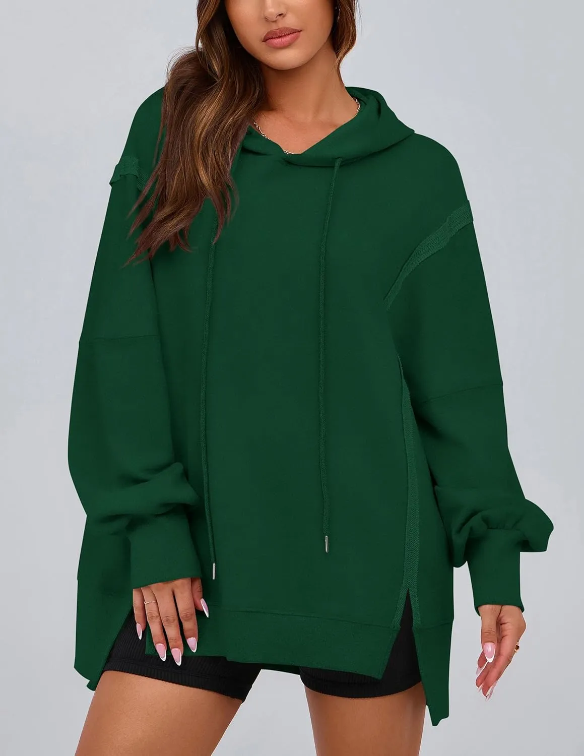 PRETTYGARDEN Womens Oversized Hoodie 2025 Spring Sweatshirt Long Sleeve Loose Trendy Outfits Casual Cute Pullover Tops