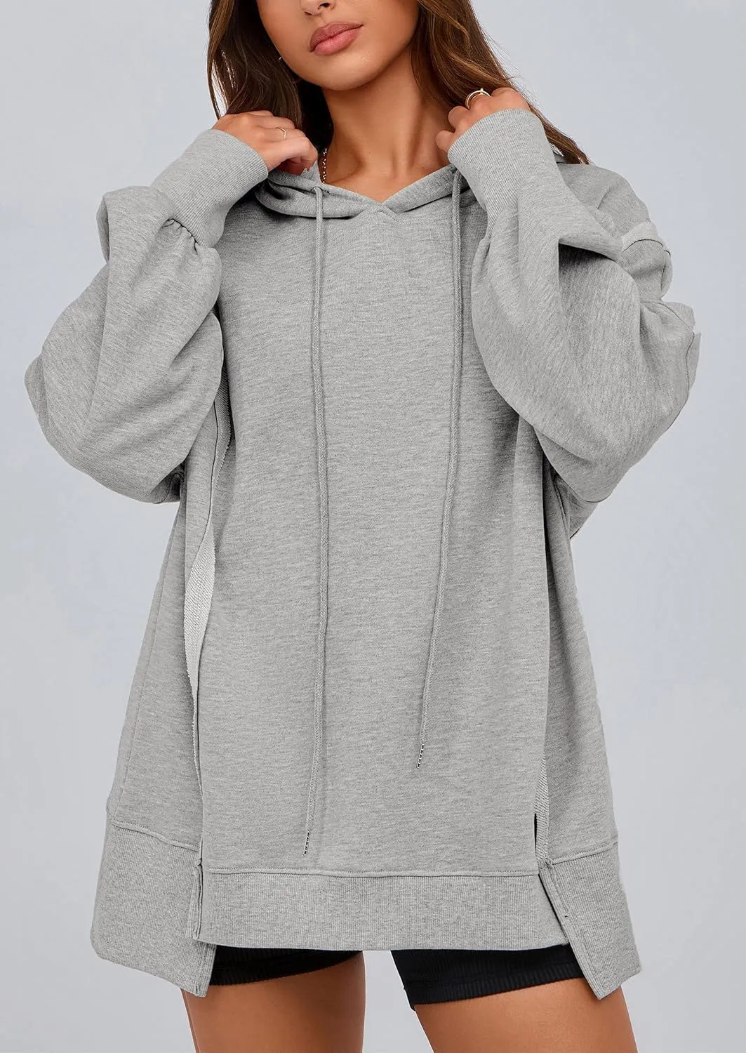 PRETTYGARDEN Womens Oversized Hoodie 2025 Spring Sweatshirt Long Sleeve Loose Trendy Outfits Casual Cute Pullover Tops