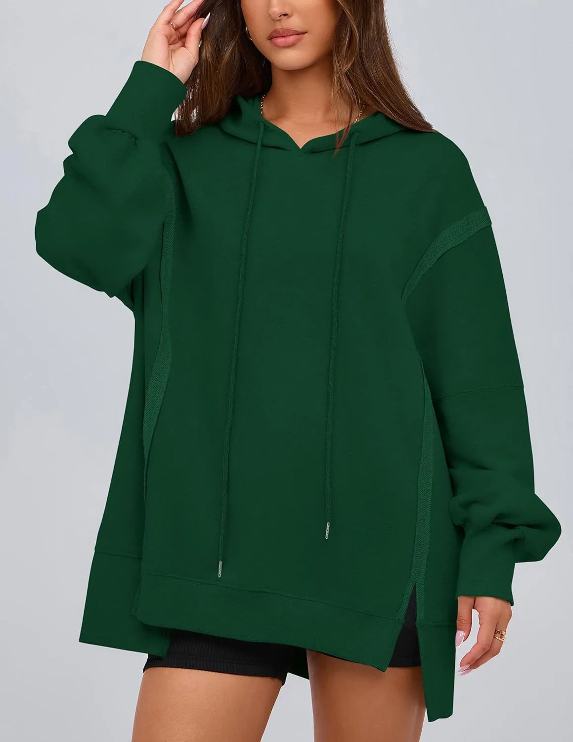 PRETTYGARDEN Womens Oversized Hoodie 2025 Spring Sweatshirt Long Sleeve Loose Trendy Outfits Casual Cute Pullover Tops
