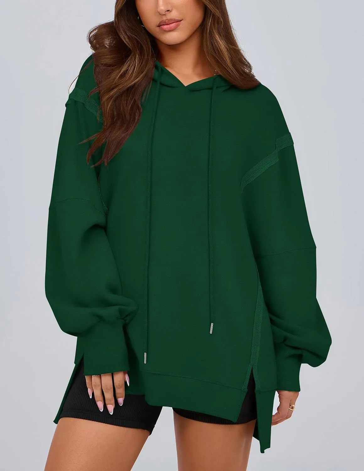 PRETTYGARDEN Womens Oversized Hoodie 2025 Spring Sweatshirt Long Sleeve Loose Trendy Outfits Casual Cute Pullover Tops