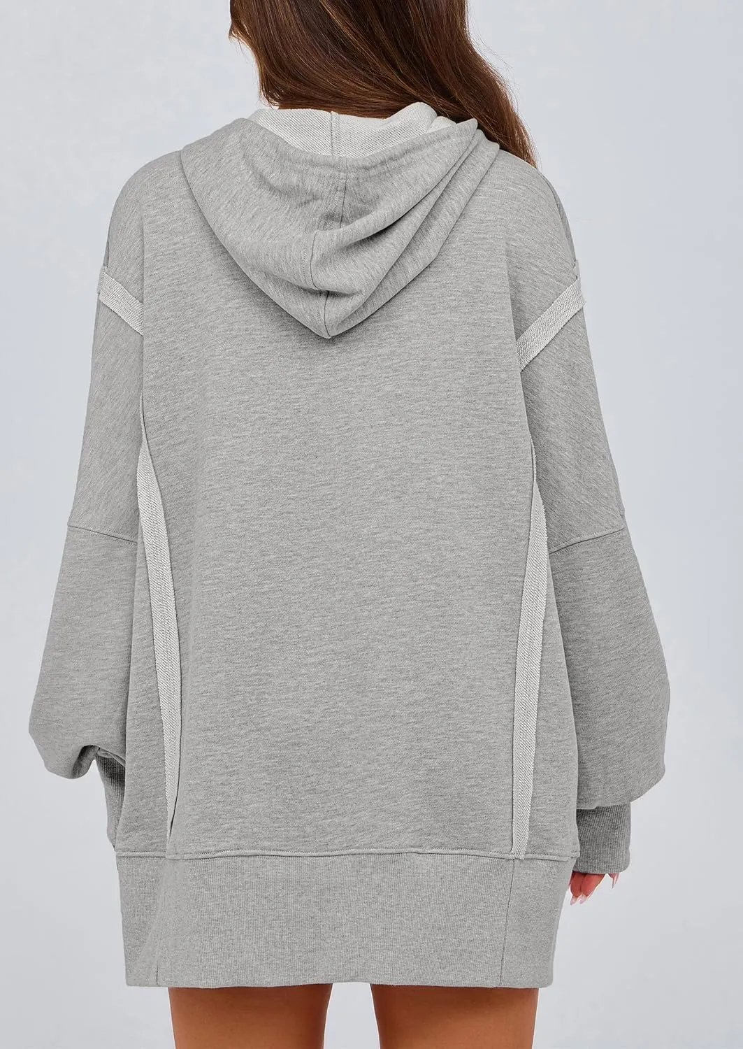 PRETTYGARDEN Womens Oversized Hoodie 2025 Spring Sweatshirt Long Sleeve Loose Trendy Outfits Casual Cute Pullover Tops