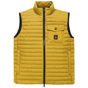 Refrigiwear Yellow Men's Sleeveless Soft Down Vest