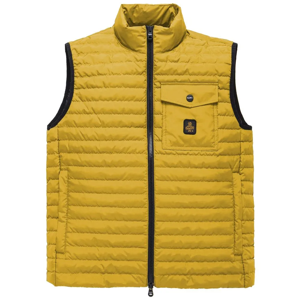 Refrigiwear Yellow Men's Sleeveless Soft Down Vest