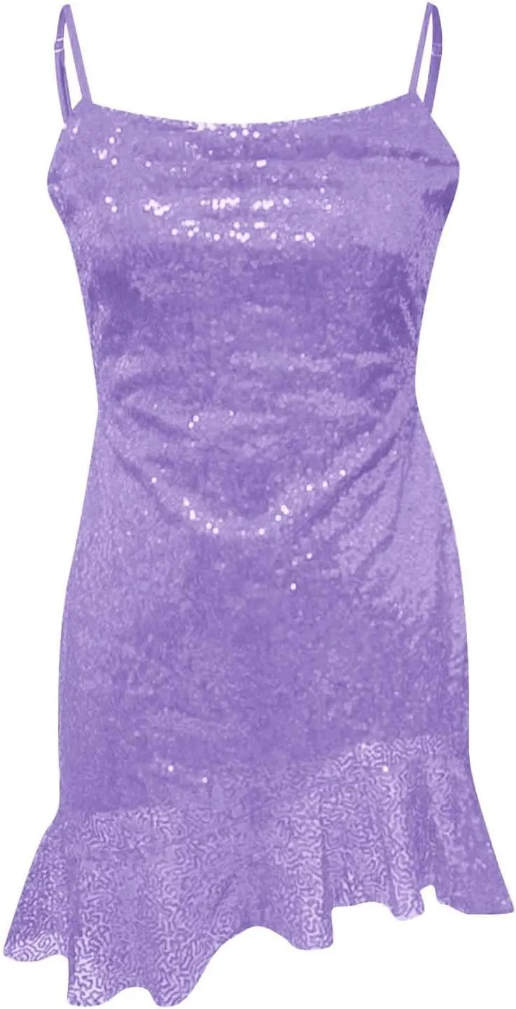 Sequin Homecoming Dresses Women 2024 Sleeveless Short Tight Prom Dress Mini Formal Cocktail Evening Gown Dress