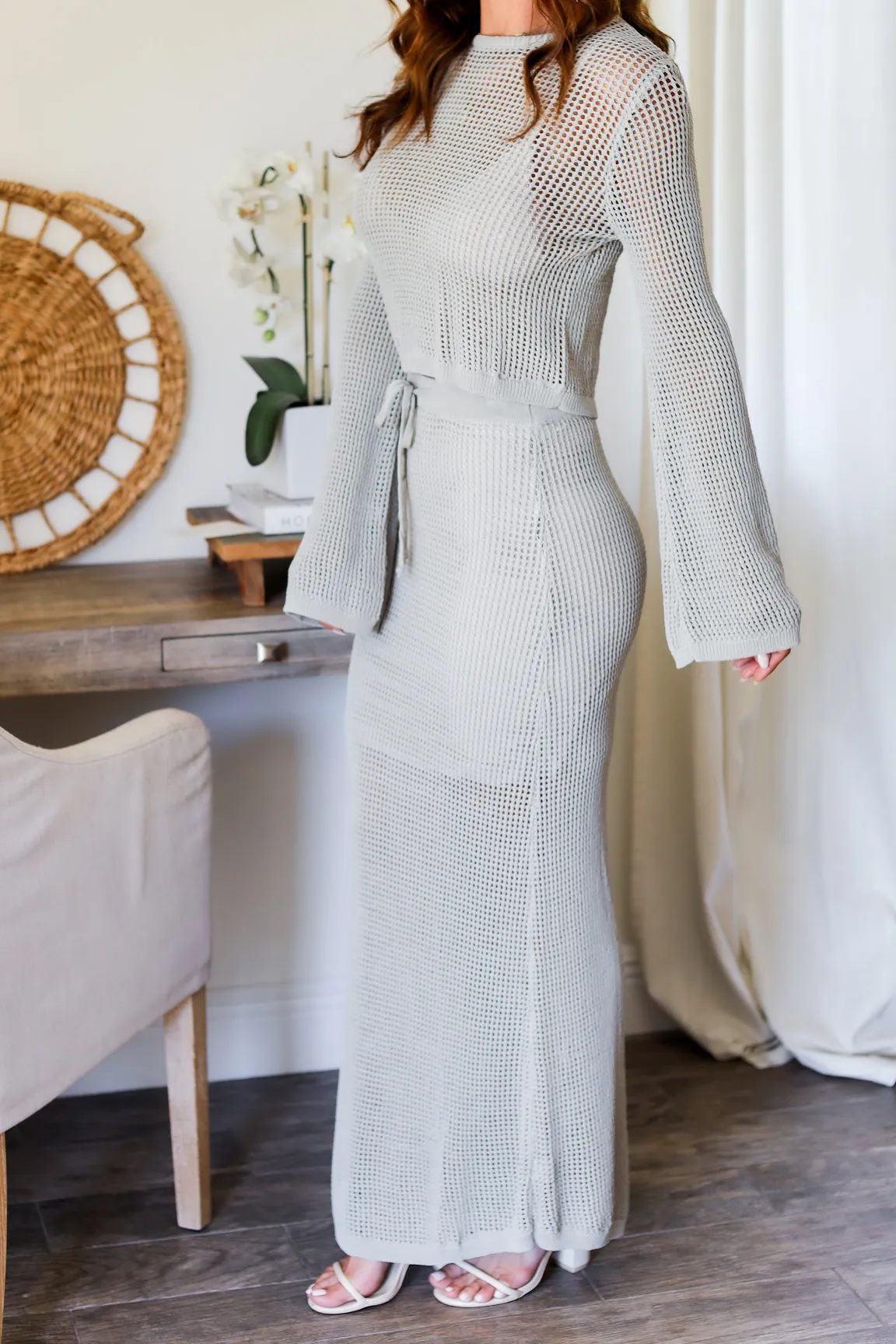 Sirena Knitted Midi