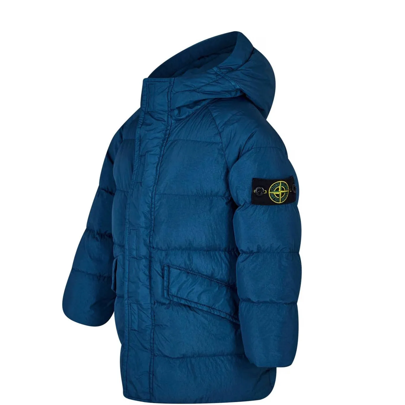 Stone Island Junior Crinkle Reps Down Coat